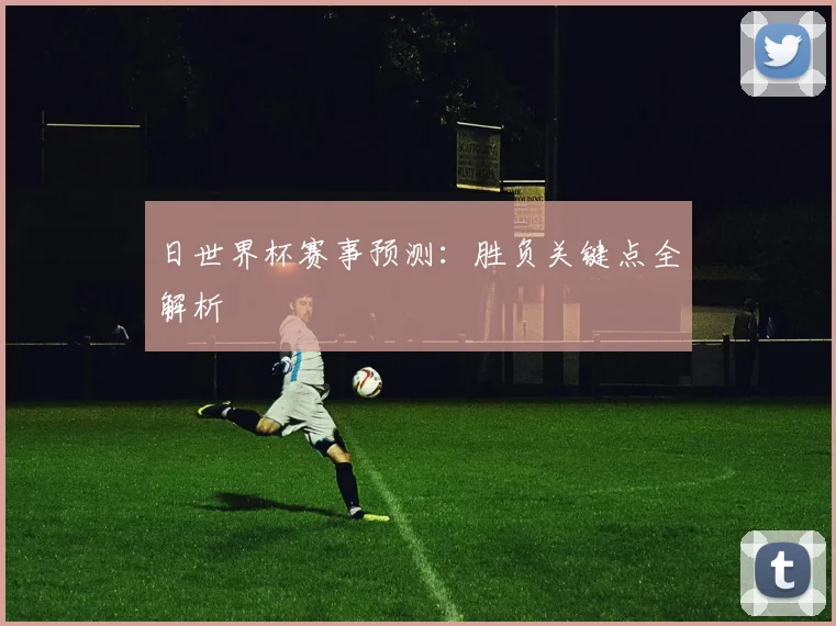 日世界杯赛事预测：胜负关键点全解析
