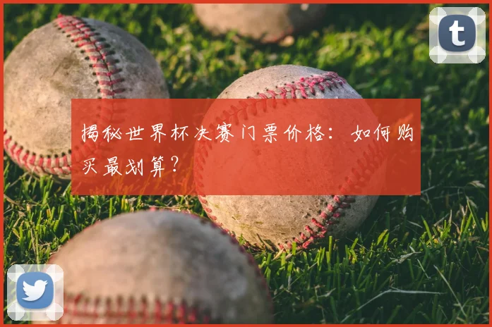 揭秘世界杯决赛门票价格:如何购买最划算?